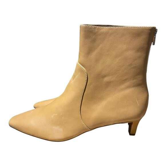 MADEWELL Boots WMNS 11 Sand Leather The Dimes Low Kitten-Heel Ankle Tan Spring - Picture 14 of 16